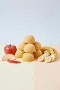 Purée pomme-banane surgelée demi-boule